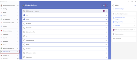 Microsoft ToDo Task manager