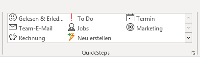 Outlook Web App Quicksteps